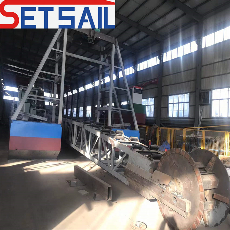 Chain Bucket River Sand Dredger Used in River Sand Mining