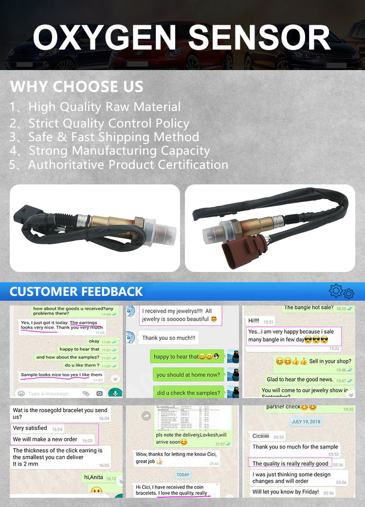 Wuling Lambdasonde Automotive O2 Sensor 0258006948 9052870 LZW6480