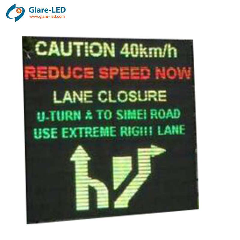 10mm 12mm 16mm 20mm Pixel Pitch Changeable Message Displays variable message sign vms