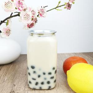 China 250ml Easy Pull Cover Clear Square Plastic Bottles Water Beverage wholesale