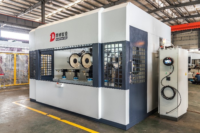 Full Automatic Metal 20m/min CNC Polishing Machine With Robotic System