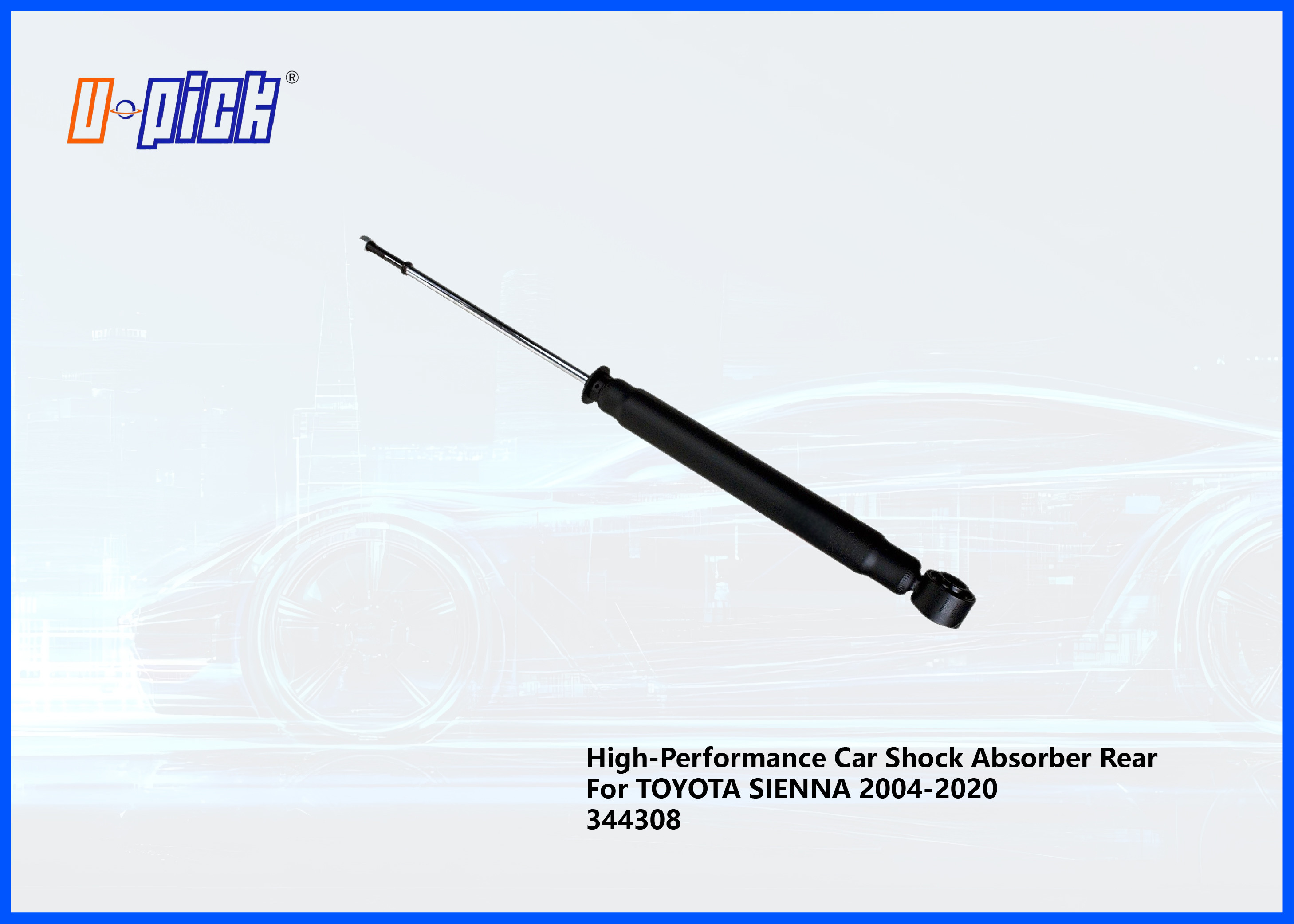High-Performance Car Shock Absorber Rear For TOYOTA SIENNA 2004-2020 344308