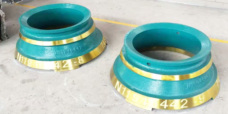 Crusher machine spare parts