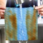 Eco Friendly Kitchen Cleaning Towels Nonwoven Dish Cloth Roll Disposable