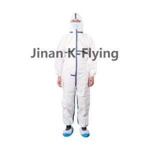 China Medical Use PP Nonwoven Disposable Protective Suit XL 175cm wholesale