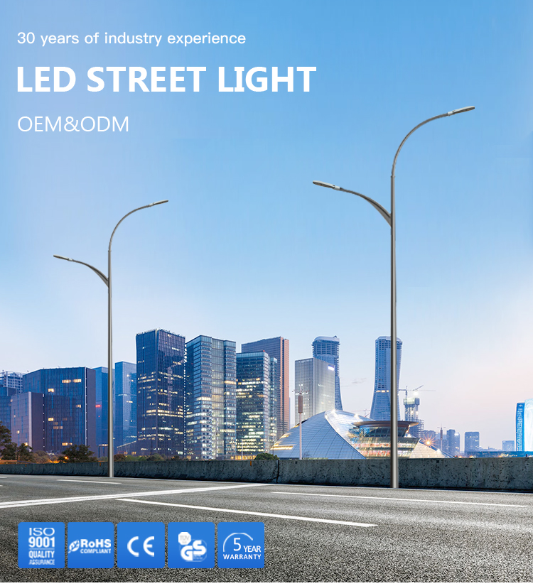 Outdoor Smd Led Luminaire Road Light 20W 30W 40W 50W Power Factor 0.95 High Way Light