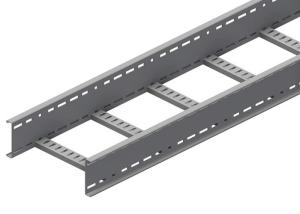 China HDG Galvanized Electrical Ladder Tray Cable 400mm Powder Coating wholesale