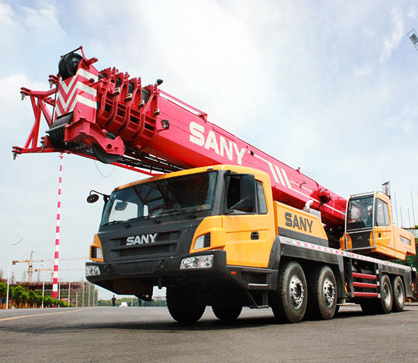 Used Sany Stc500 50 Ton Truck Crane Boom Truck Crane for Sale
