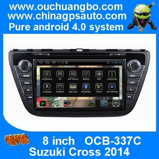 Ouchuangbo S150 for Suzuki Cross 2014 Android 4.0 Special Car DVD Player+3G Wifi+iPod +GPS Navigation+FM/AM OCB-337C