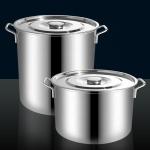 201 Stainless Steel Commercial Bucket Heavy Duty Cooking Pot