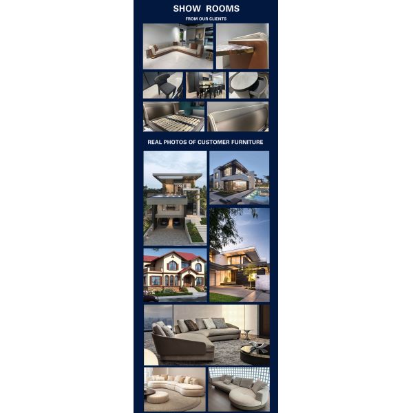 Metal Frame Soft Bed Luxury Home Furniture Italian Design Villa Master Bedroom Furniture Leather King Size Bed