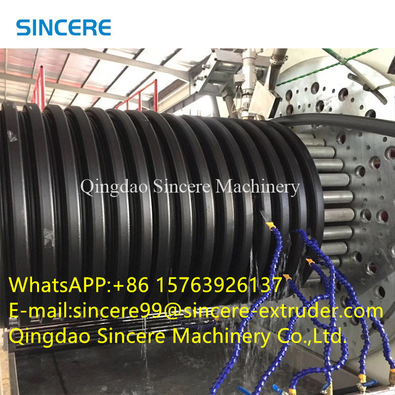 Odm PE Spiral Wound Corrugated Pipe Extrusion Line Machine
