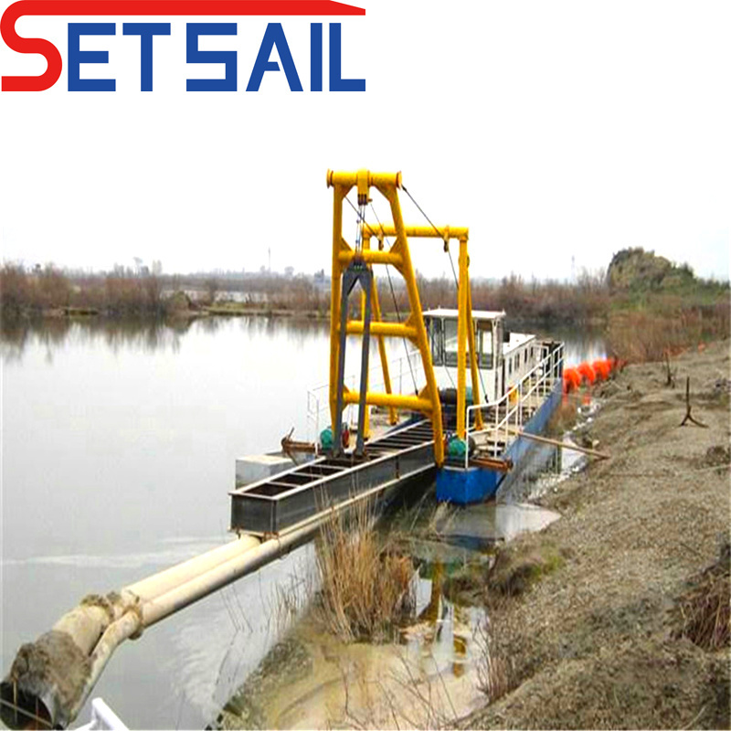 Hydraulic Diesel Engine Jet Suction Sand Dredger for River