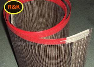 China Coated 4*4mm Dry Food Ptfe Mesh Belt wholesale