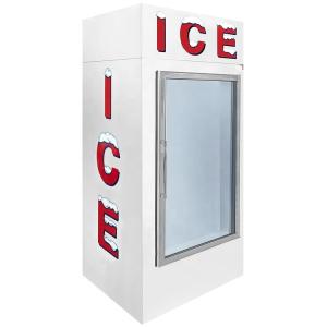 China 42 Cu. Ft. Indoor Ice Freezer Customized Logo , Outdoor Cold Wall Ice Merchandiser wholesale