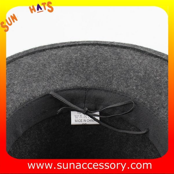 Vintage hot sale mid brim hats wholesale for ladies,100% Australia wool felt hats factory