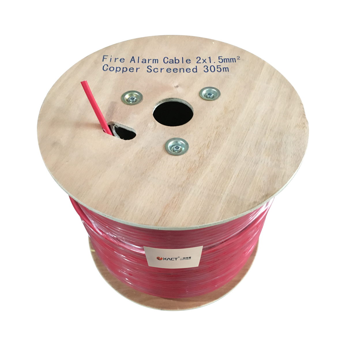 1.5mm Enhanced Fire Performance Cable with Bare Copper Wire Core and PVC Insulation
