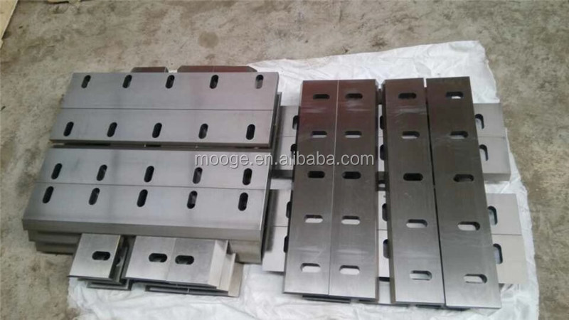 PP Waste Plastic Crusher Blade 60 Hrc Crusher Machine Blade