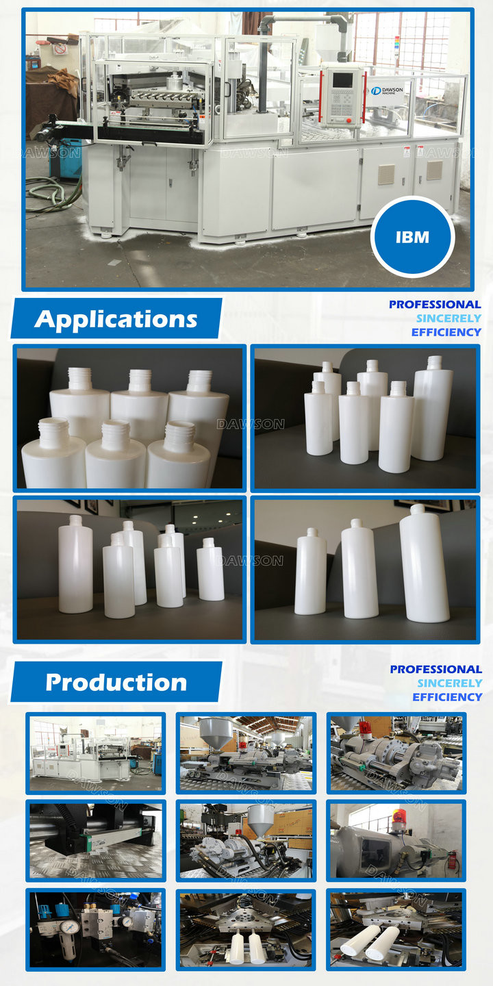 1L PP Bottle Blowing Machine Plastic Bottle Manufacturing Machine Injection Blow Molding Machine IBM65D