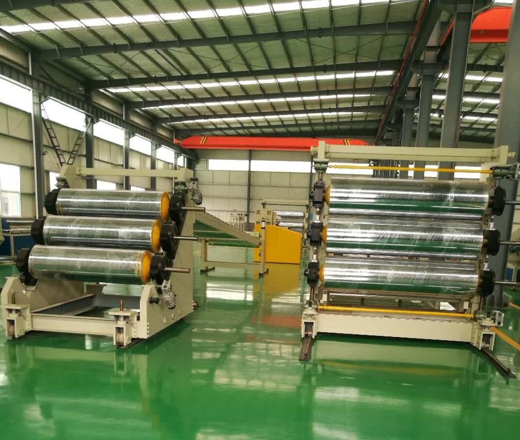 Artificial PVC Marble Sheet Automatic Machine Production Line PVC Sheet Extruder
