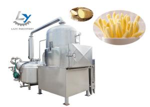 China Potato Chips Vegetable Fryer Machine Low Temperature Frying Energy Saving wholesale