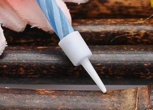 China Cylindrical Shape Birthday Candle Holders , Plastic Personalized Candle Holders wholesale