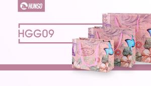 China Shopping Printed Paper Bags Clothing Shoe Gift Bag 30X27X12CM wholesale