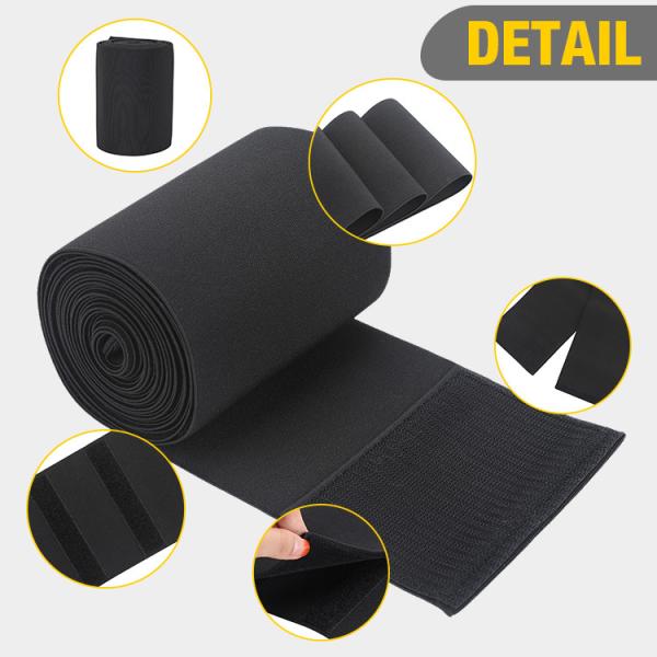 Breathable High Compression 2mm 2.5mm Invisible Wrap Waist Trainer