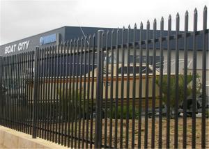 China Steel Fence panels 2.1mx2.4m garrison security fence panels wholesale