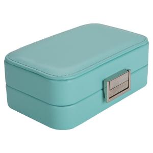China Customized Logo Rectangle Rzj P001 Portable Travel Jewelry Box wholesale