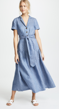 Clothing Manufacturer Striped Maxi Dresses For Women Summer 00