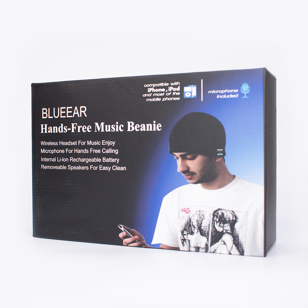 Bluetooth Magic Hat Knitted Beanie 3.7V Battery 400mAh 10M