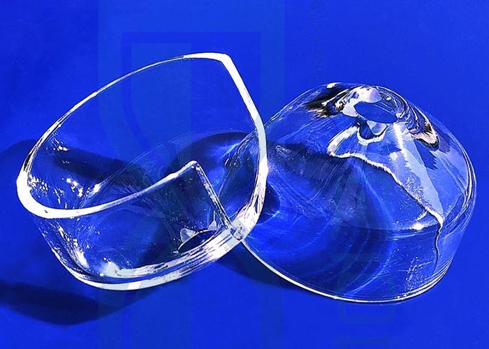 Clear Heating Or Chemical Morse 6.5 Fused Quartz Crucibles
