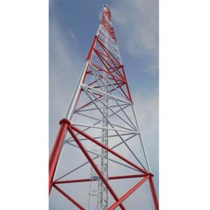 China Cell Phone 10m Mobile Communication Tower 3 Leg Tube wholesale