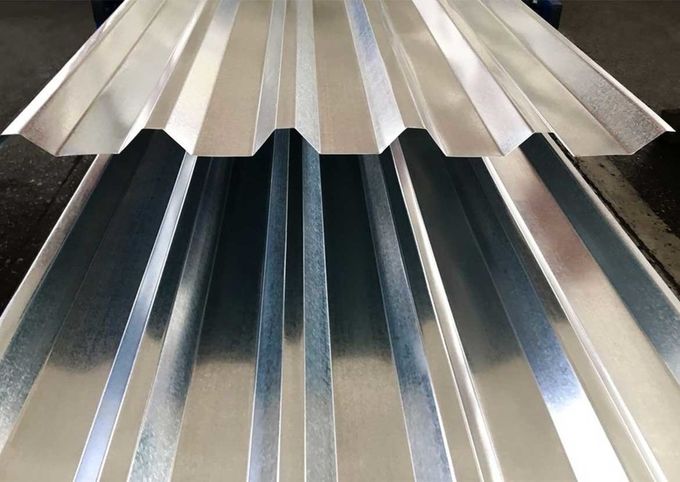 T Shaped Galvanized Steel Corrugated Sheets For Roof Panels zinc coat 30-275gsm