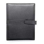 Minimalist Ring Binder Organizer Magnetic Snap Fastener For Notes / Calculations