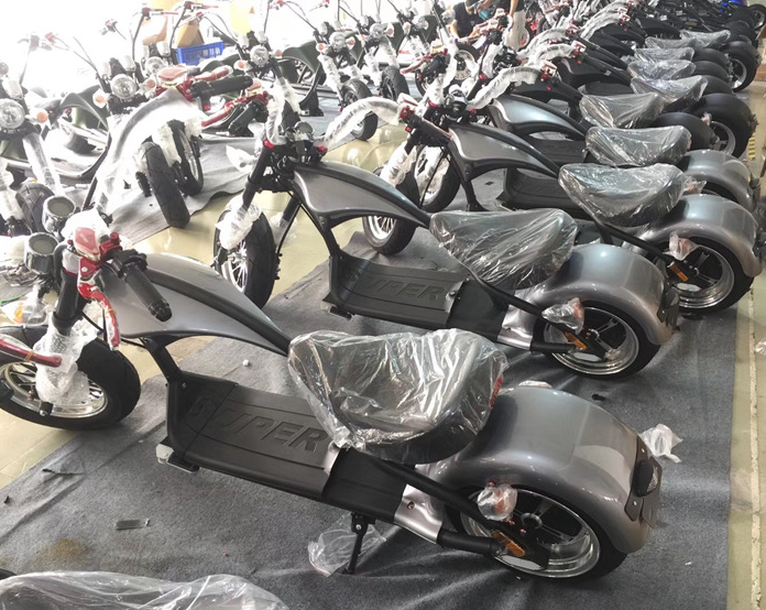 Moto City Coco Electric Scooter 2000w 70 Km/H 80 Km/H With Shock Absorber