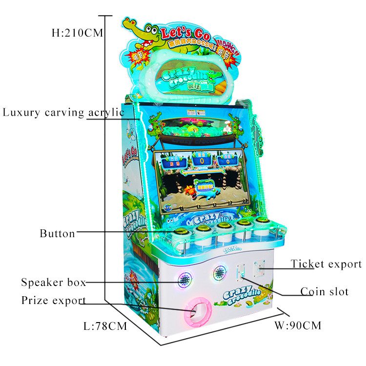 Amusement Hitting Lottery Arcade Game Machine