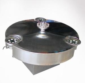 China Graphic Design Garden 800mm Stainless Steel Water Fountain wholesale