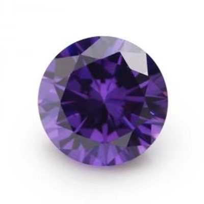 5A Quality Loose Gemstones Colors Zircon Diamonds Round Cut 1.75mm 2.25mm