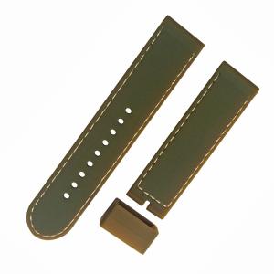 China 22mm Mens Rubber Watch Bands , SGS Soft Silicone Watch Strap wholesale
