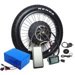 48V 2000W Brushless Gearless Hub Motor/Electric Fat Bike DIY Conversion Kits fat