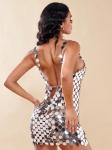 Sequin Decor Bodycon Dress