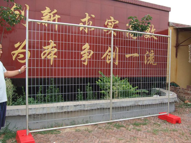 2.1X2.4m Portable Temporary Fence for Construction Sites
