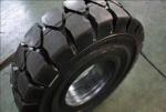 LK301 Patten 6.50 10 Solid Forklift Tires , Solid Rubber Tires For Forklifts