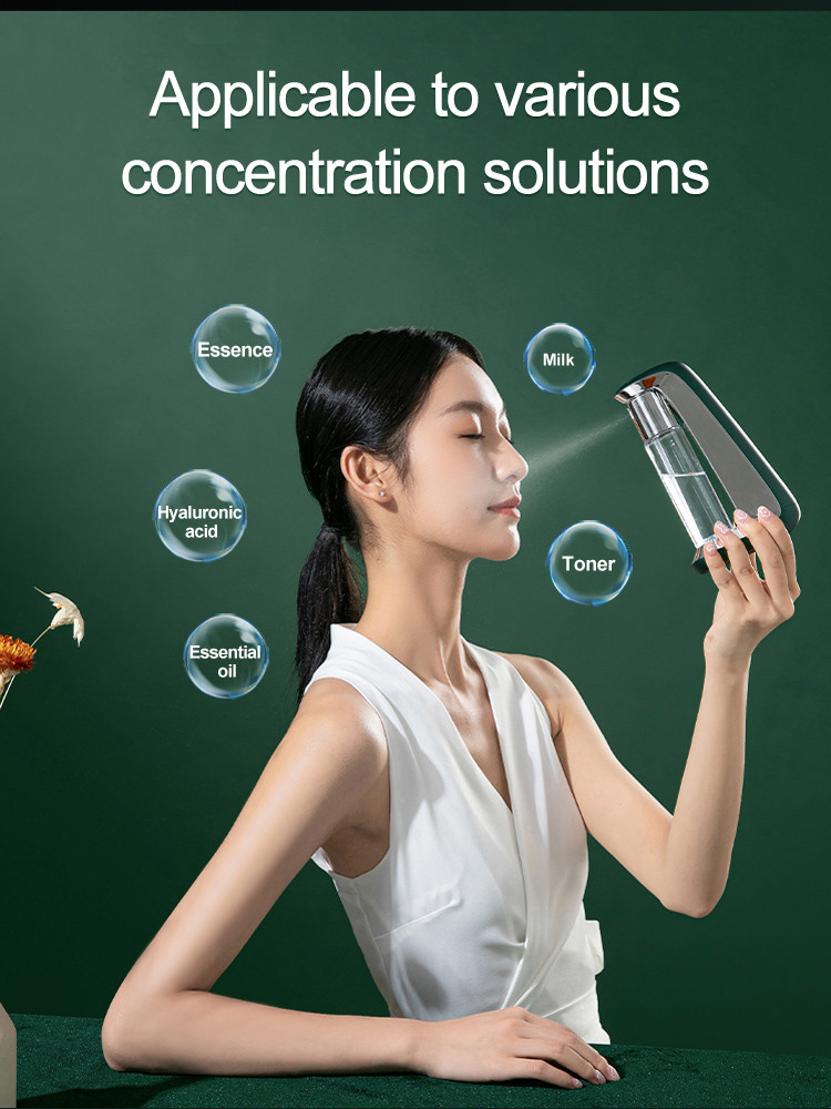Pressure 80kpa Hydration Handheld Oxygen Injector Nano Ionic 800mAh