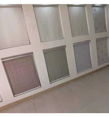 factory 100% blackout jacquard roller blinds fabric for window