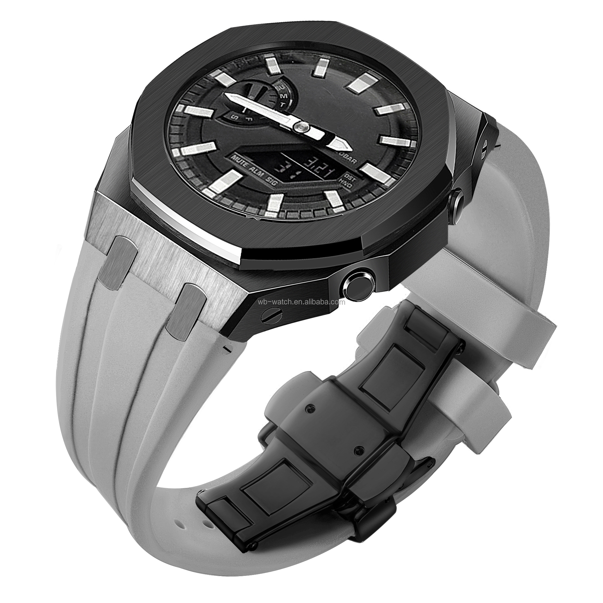 Gen 5 G Shock GA2100 Rubber Band Mod Kit For Casio Watch Modified Case Stainless Steel