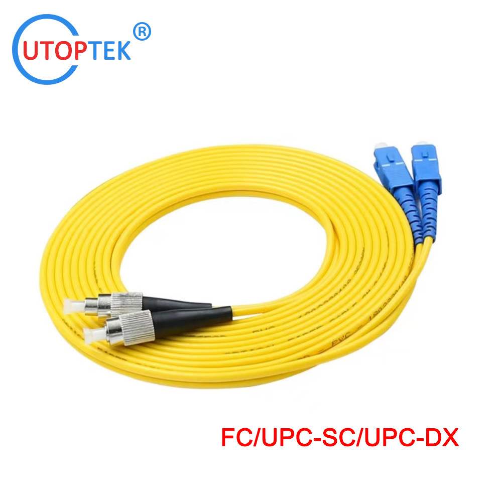 Simplex SC/FC/ST/LC fiber patch cord 0.9/2.0/3.0mm UPC/APC LSZH1m/2m/3m/5m/10m/50m patch cord cable customized