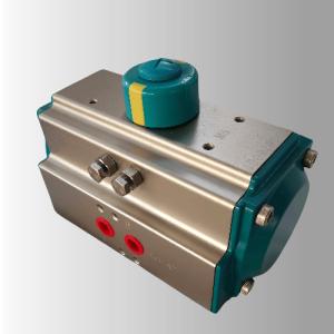 China Aluminum Rack And Pinion Pneumatic Actuator Double Action Single Action Rotary Actuator wholesale